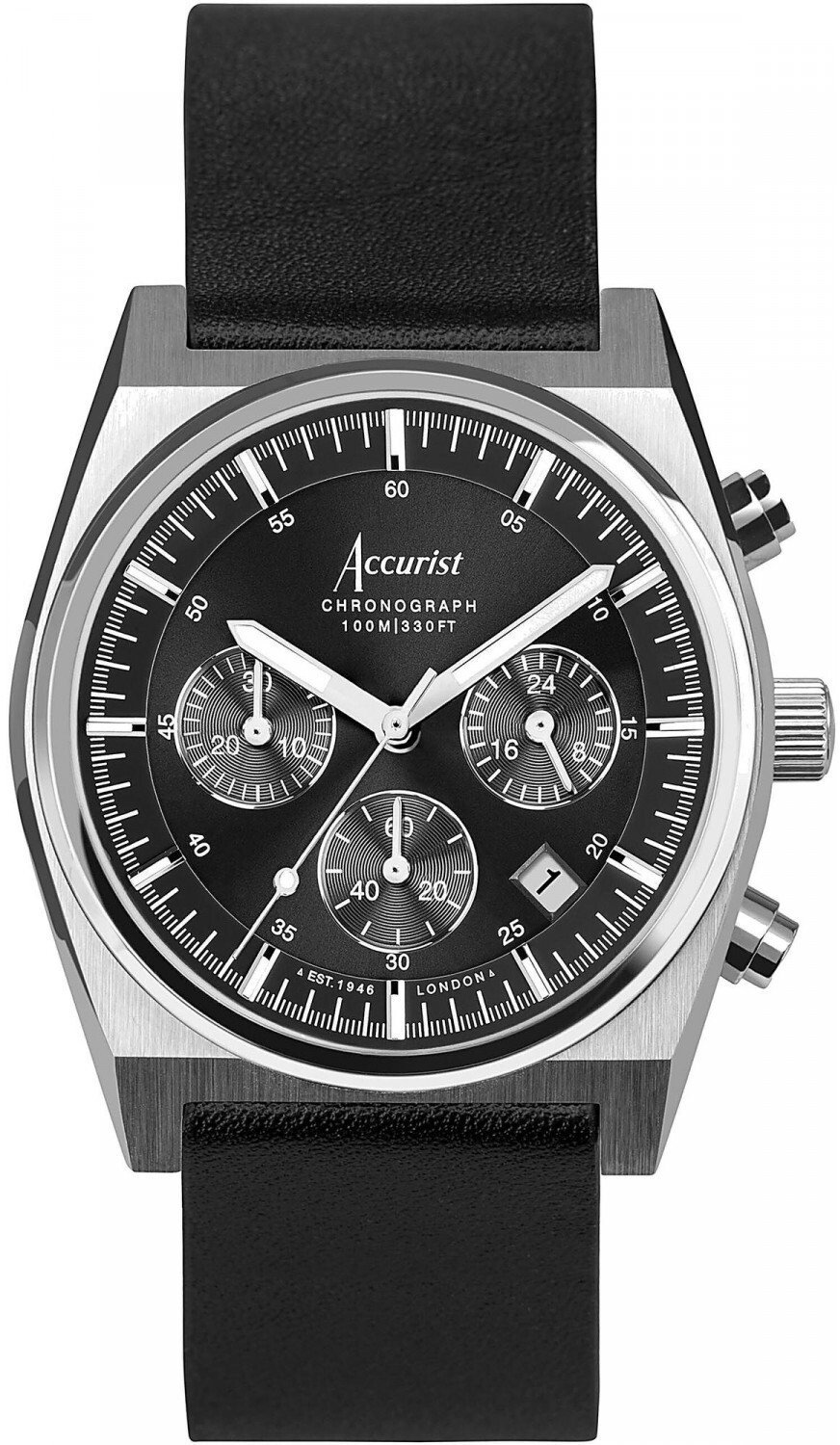 Zegarek Timex Zegarek męski Accurist 70000 czarny