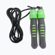 Pozostały sprzęt i akcesoria do ćwiczeń - Schildkröt Fitness Jump Rope (Black-Grey), Z  Stellig, W Meshbag (960023) - miniaturka - grafika 1