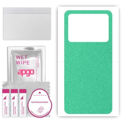 folia naklejka skórka strukturalna na TYŁ do Infinix Note 40 Pro 5G - Seledynowy Pastel Matowy - apgo SKINS