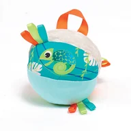 Zabawki sensoryczne - LUDI Szeleszcząca PIŁKA sensoryczna “KAMELEON” - miniaturka - grafika 1