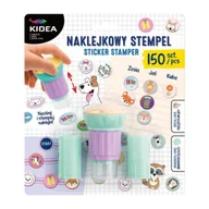 Zabawki kreatywne - Naklejkowy stempel KIDEA - DERFORM - miniaturka - grafika 1