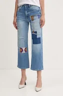 Spodnie damskie - Desigual jeansy MILA damskie high waist 24WWDD97 - miniaturka - grafika 1