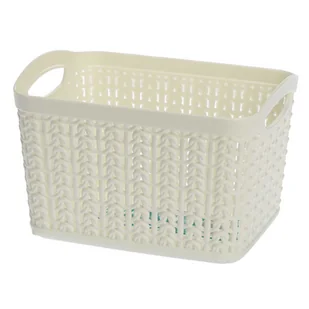 Koszyk prostokątny S 1,5 l WILLOW biały - Pudła i pojemniki do przechowywania - miniaturka - grafika 1