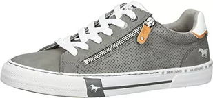 MUSTANG Męskie sneakersy 4146-306, czarny, 42 EU - Sneakersy damskie - miniaturka - grafika 1