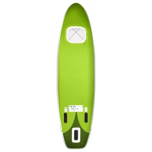 Nadmuchiwana deska SUP z akcesoriami, zielona, 300x76x10 cm Lumarko! - Deski SUP i akcesoria - miniaturka - grafika 5