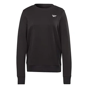 Reebok Damska bluza z długim rękawem Identity Small Logo French Terry Crew - Bluzy damskie - miniaturka - grafika 1