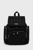 Plecaki - Liu Jo plecak damski kolor czarny duży wzorzysty - miniaturka - grafika 1