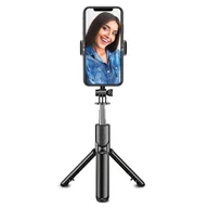 Selfie stick - Statyw + selfie stick z pilotem Bluetooth - miniaturka - grafika 1
