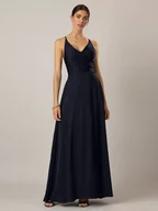 Sukienki - APART Sukienka w kolorze granatowym - miniaturka - grafika 1