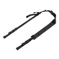 Odzież taktyczna i umundurowanie - Cetacea Tactical - Quick Adjust Padded 2 Point Sling - Czarny - miniaturka - grafika 1