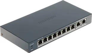SWITCH POE DS-3E1510P-EI/M 8-PORTOWY Hikvision - Switche - miniaturka - grafika 1