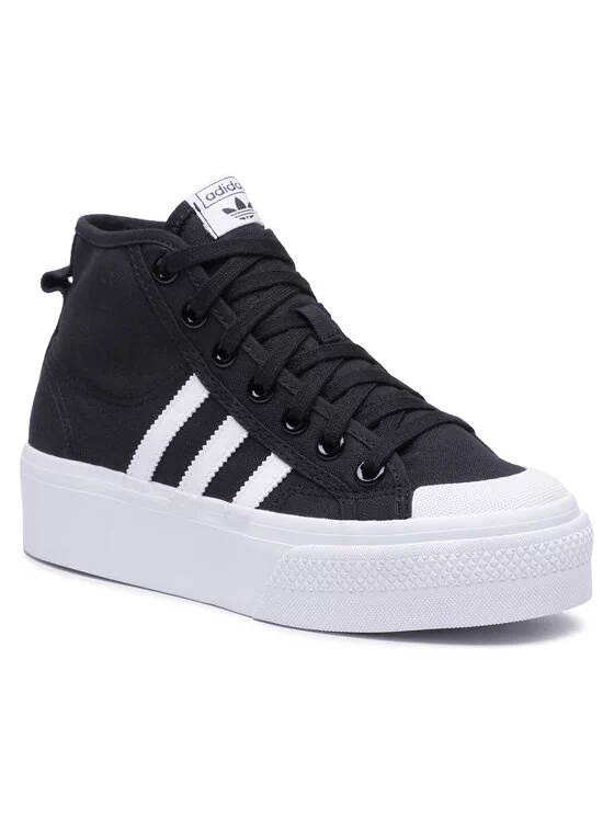 Adidas Buty Nizza Platform Mid W FY2783 Czarny