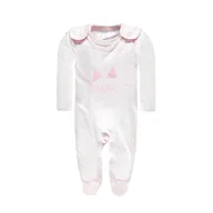 Bluzki damskie - Dziewczęcy spioch + bluzka z długim rękawem, wielokolorowy, rozmiar 62 - miniaturka - grafika 1