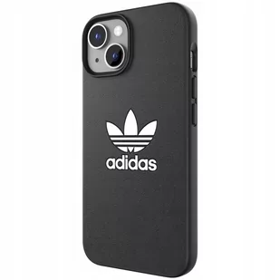 Adidas Trefoil Snap Case do iPhone 14 czarny - Etui i futerały do telefonów - miniaturka - grafika 1