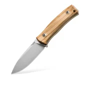 Noże - Nóż LionSTEEL M4 Satin M390 Olive Wood - miniaturka - grafika 1
