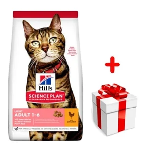 Hill's Science Plan Adult Light, kurczak - 10 kg - Sucha karma dla kotów - miniaturka - grafika 5