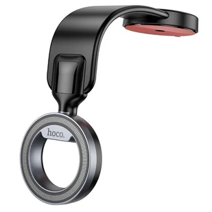 Uchwyt na telefon do samochodu magnetyczny zgodny z MagSafe Hoco do deski H71 czarno szary - Uchwyty samochodowe do telefonów - miniaturka - grafika 1