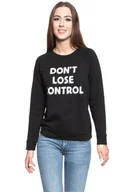 Bluzy damskie - Lee, Bluza damska, Core Crewneck Sws Black L53Sde01, rozmiar S - miniaturka - grafika 1