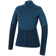 Bluzy sportowe damskie - Bluza damska MOOA Merino 3D 240 Rozmiar: XL / Kolor: niebieski - miniaturka - grafika 1