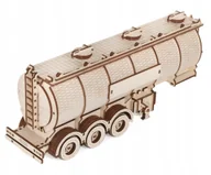 Puzzle - DREWNIANE PUZZLE 3D NACZEPA CYSTERNA DO CIĘŻAROWKI ZESTAW DO ZŁOŻENIA DIY - miniaturka - grafika 1