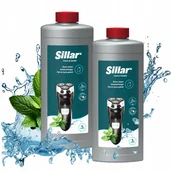 Pozostałe urządzenia kosmetyczne - 2x Płyn do czyszczenia głowic golarek maszynek Sillar Shaver mint mięta 1l - miniaturka - grafika 1