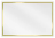 Lustra - Mexen Loft lustro łazienkowe prostokątne 60 x 40 cm, rama złota - 9852-060-040-000-50 - miniaturka - grafika 1