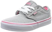 Buty dla dziewczynek - Vans Z Atwood, sneakersy dziewczęce, Szary - Szary brokatowy szary - 31 EU - miniaturka - grafika 1