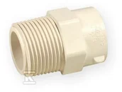 Łączniki, trójniki, kształtki - Nibco Złączka wkrętna KW/GZ PVC-C 1/2" - miniaturka - grafika 1