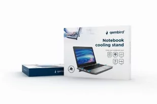 Gembird Podstawka chłodząca NB ACC COOLING STAND LED/COMPACT NBS-1F15-04 NBS-1F15-04 - Podkładki chłodzące pod laptopa - miniaturka - grafika 3
