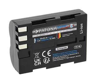 PATONA - Bateria Nikon EN-EL3E 2250mAh Li-Ion Platinum Ładowanie przez USB-C - Baterie i akcesoria - miniaturka - grafika 1