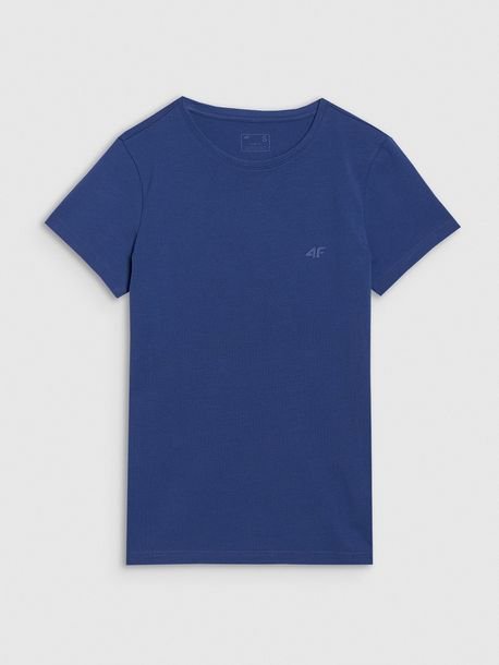 Koszulka Damska 4F T-shirt Bluzka Bawełniana Okrągły Dekolt F2255-031S-XL