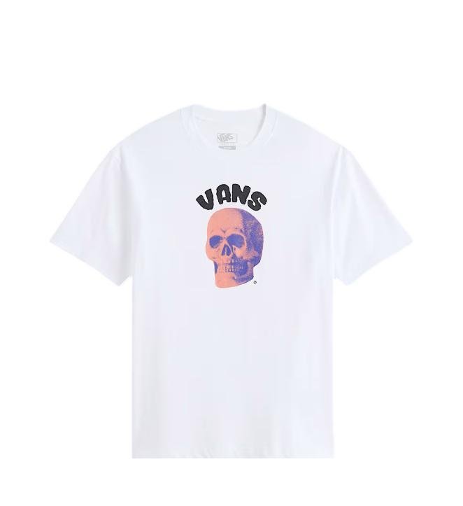 T-shirt Męski VANS Bone Head Loose SS Tee White VN000VYWWHT1 S