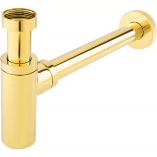 FDesign Kleome syfon do umywalki butelkowy złoty FD7-203-55 - Syfony - miniaturka - grafika 1