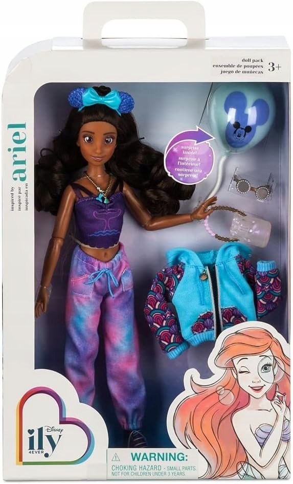 Disney Ily 4EVER Lalka Ariel Arielka Syrenka Arielka lalka Kolekcjonerska