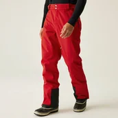 Spodnie sportowe męskie - Dare 2b Spodnie narciarskie męskie z membraną z szelkami Achieve II Czerwony, Rozmiar: M - miniaturka - grafika 1