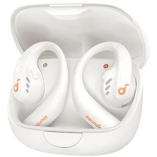 SoundCore AeroFit Pro białe - Słuchawki - miniaturka - grafika 1