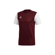 Koszulki dla chłopców - Koszulka dla dzieci adidas Estro 19 Jersey Junior bordowa DP3239 - miniaturka - grafika 1