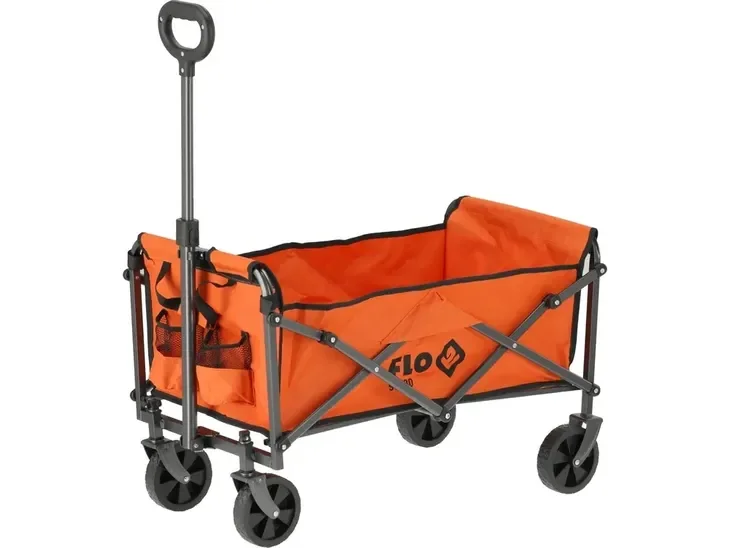 WÓZEK OGRODOWY Flo Transportowy Składany 70kg Turystyczny Plażowy
