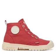 Botki damskie - Trapery Palladium Pampa Sp20 Hi Cvs 76838-601-M Czerwony - miniaturka - grafika 1