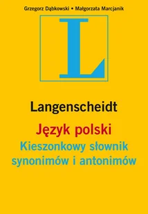 Język polski. Kieszonkowy słownik synonimów i antonimów - Filologia i językoznawstwo - miniaturka - grafika 1