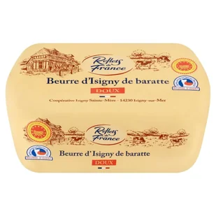 Reflets de France Beurre d'Isigny de Baratte Masło 250 g - Masło i margaryna - miniaturka - grafika 1