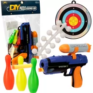 Zabawki militarne - Pistolet Na Strzałki 2W1 Na Kulki Rakietnica - miniaturka - grafika 1