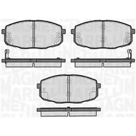 Klocki hamulcowe - Klocki hamulcowe - komplet MAGNETI MARELLI 363916060281 - miniaturka - grafika 1