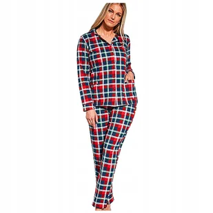 Piżama damska rozpinana CORNETTE 482/369 Roxy S - Piżamy damskie - miniaturka - grafika 1