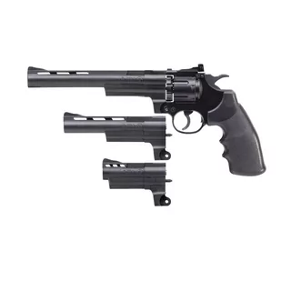 Wiatrówka Rewolwer Crosman 4,5 mm Semi-Auto Dual Ammo 3 Długości lufy 3", 6", 8" - Wiatrówki pistolety - miniaturka - grafika 1