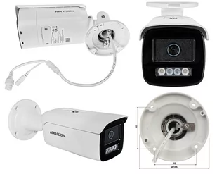 Kamera tubowa IP Hikvision DS-2CD2T47G2H-LI(2.8mm) 4Mpx ColorVu Acusense Android iOS PoE IR60 - Kamery IP - miniaturka - grafika 2