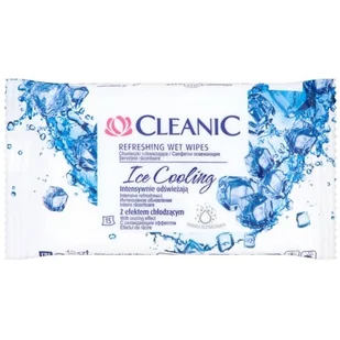 HARPER HYGIENICS Chusteczki odświeżające Cleanic Ice Cooling z efektem chłodzącym (15 sztuk) - Chusteczki do demakijażu - miniaturka - grafika 5