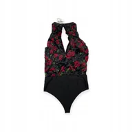 Odzież ciążowa - Body damskie czarne CAMI S - miniaturka - grafika 1