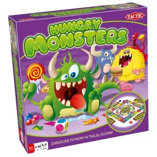 Tactic Hungry Monsters - Gry planszowe - miniaturka - grafika 1