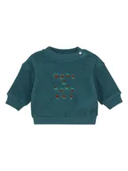 Bluzy i sweterki niemowlęce - Noppies Bluza w kolorze zielonym - miniaturka - grafika 1